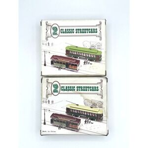 2 Boxed Sets Classic Streetcars – Desire St. & San Francisco Cable Cars